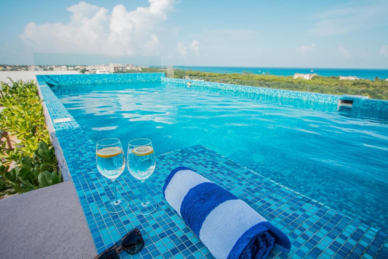 Xifra Condos With Ocean View Pool Playa del Carmen Zewnętrze zdjęcie